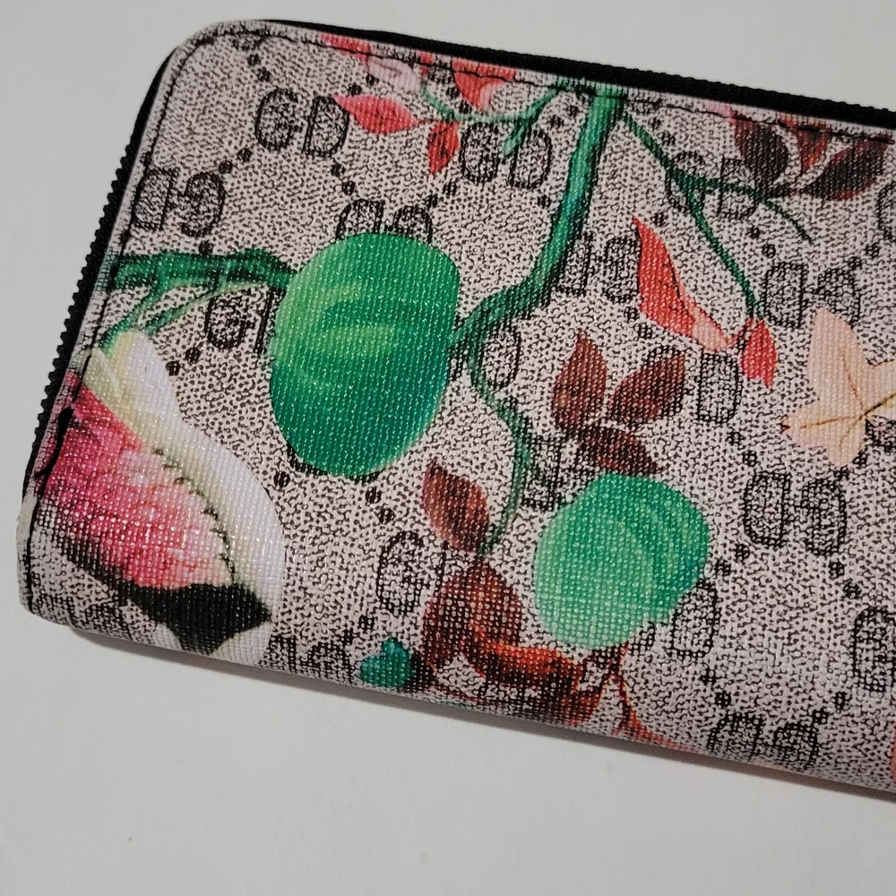 GD Floral Print Wallet - Picture 4 of 9
